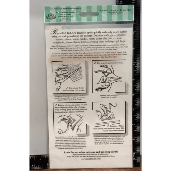 Royal Langnickel EZ RUB ON Transfer SNOW BUDDIES FOR309G BY DEBBY FORSHEY - Picture 4 of 4